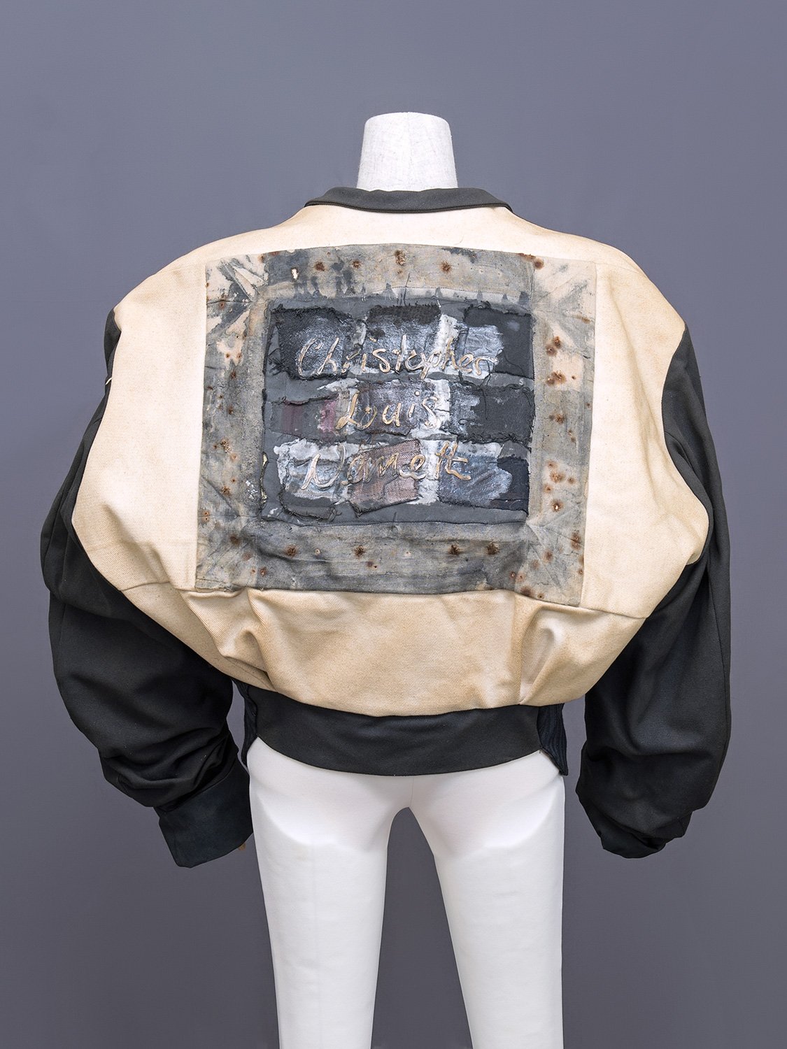 Christopher Louis Nemeth” Artwork Jacket, 1980s or 1990s 