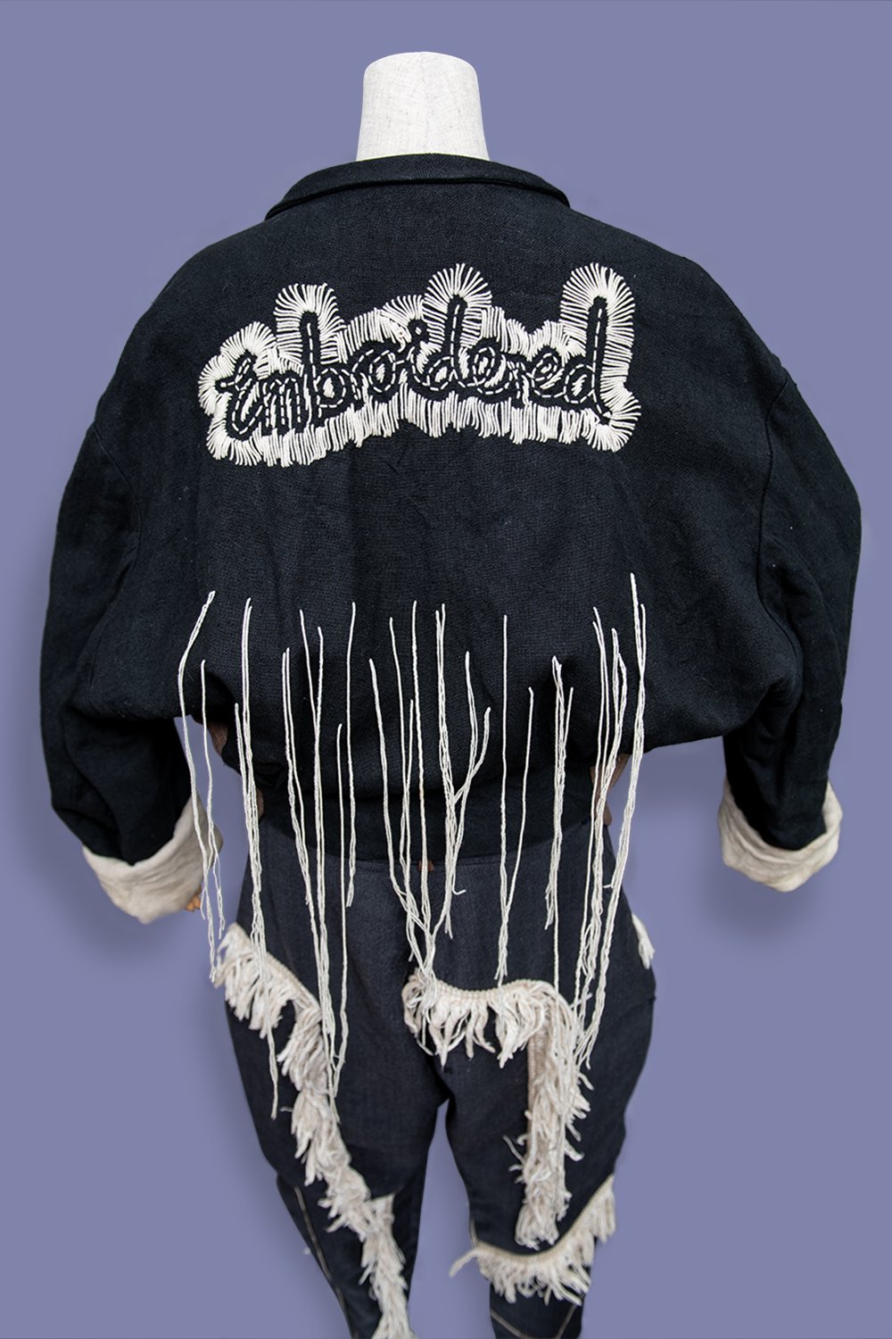Christopher Nemeth Christopher Nemeth Jacket Wool Selvage Jacket 1980s, Grailed