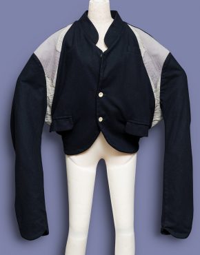 Christopher Nemeth Pinstripe Jacket Early, 1980s