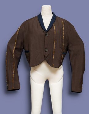 Lot 235 - A Christopher Nemeth jacket, 1980s, labelled