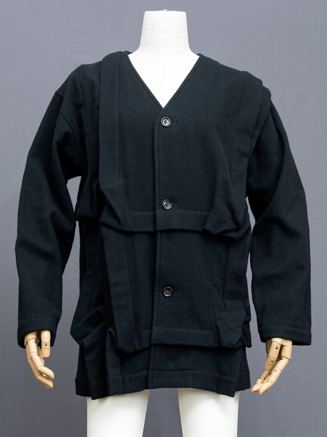 Comme Des Garcons Asymmetrical Wool Jacket, 1980s | Japanese