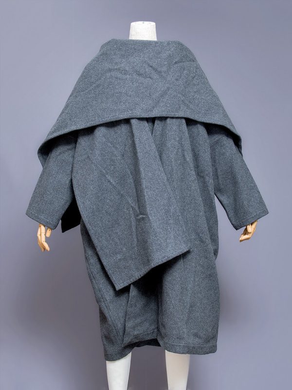 ジャケット・アウター archive comme des garcon wool coat Comme Des Garcons Gray Wool Coat, 1980s – Japanese Fashion