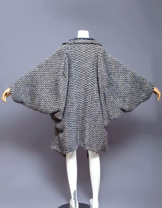 Issey Miyake Knit Kimono Coat, 1980s | Japanese Fashion Archive