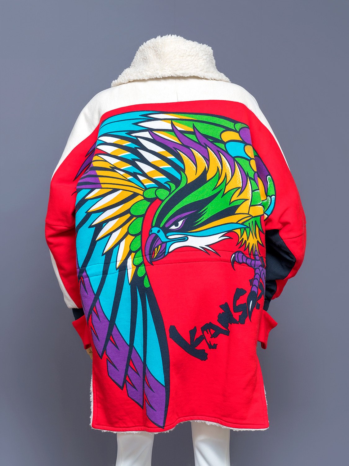 Kansai Yamamoto Bird Graphic Jacket, 1980s