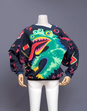 80's Kansai Yamamoto Asymmetric Rainbow Sweater – Archive Reloaded