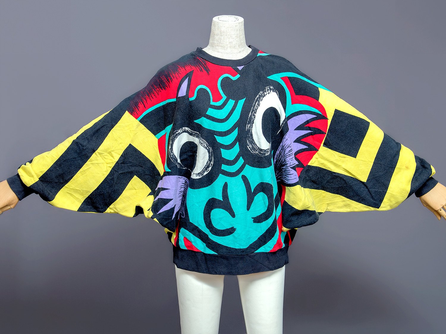 Kansai Yamamoto Face Sweater, 1980s
