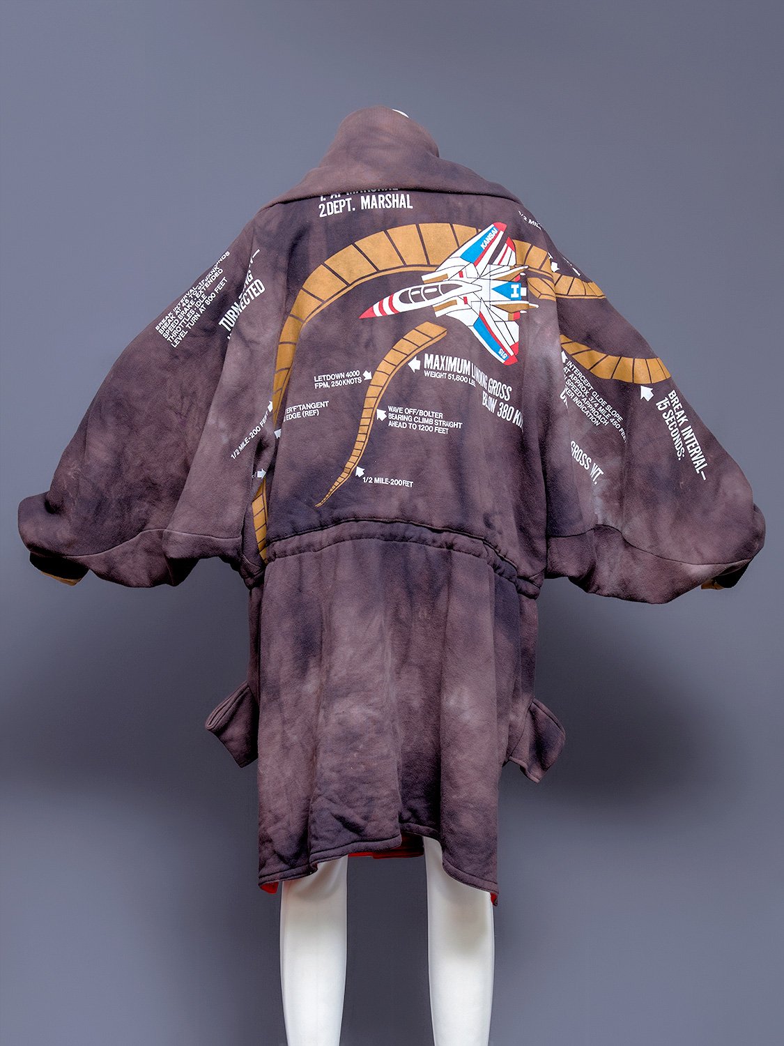 kansai yamamoto 80s reversible bomber jacket - ASYM