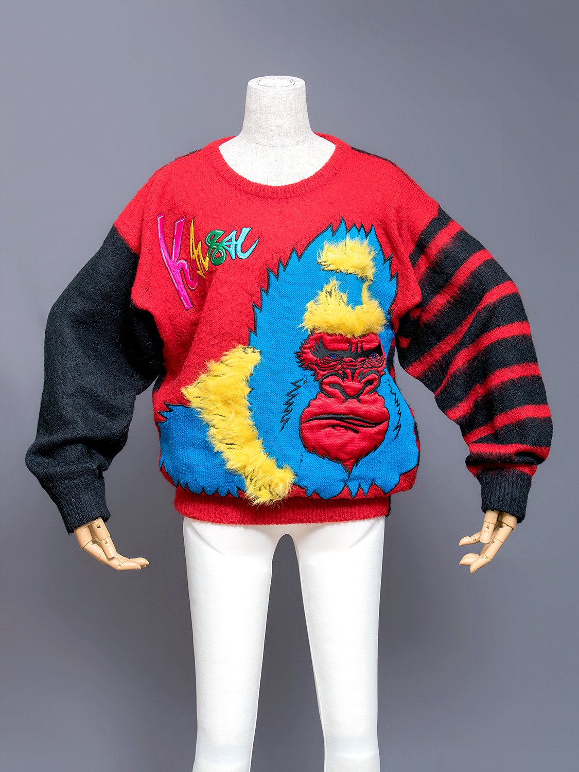Kansai Yamamoto Gorilla Sweater, 1980s | Japanese Fashion Archive