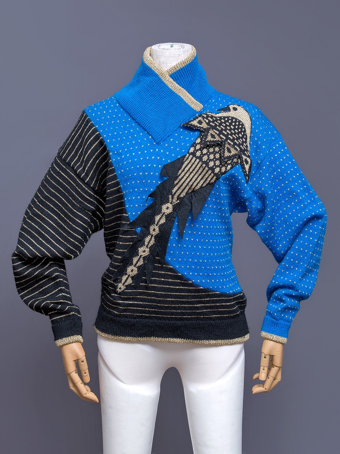 1977 KANSAI YAMAMOTO sweater with large hood